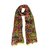 Bright Fluorescent Colours Printed Multicoloured Holiday Stole
