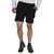 Dazzgear Black & White Color Running Shorts Design 1