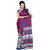 Kajal Sarees Multicolor Art Silk Floral Print Saree With Blouse