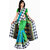 Kajal Sarees Multicolor Art Silk Floral Print Saree With Blouse
