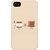 The Fappy Store Free-Tan Printed Back Cover For Iphone 4