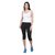 Vimal-Jonney Black Cotton Blend Trackpant For Women (F1BLACK01)