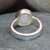 6 Ct Natural Pearl Simple Sterling Silver Simple Ring for Men  Women CH289