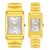Timex Quartz White Rectangle Women Watch TI00PR17300
