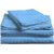 Classic Hotel Quality 1Pc Duvet Cover 400 Thread Count Queen 100 Pima Cotton Blue Stripe By Hothaat