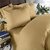Classic Hotel Quality 1Pc Duvet Cover 400 Thread Count Queen 100 Organic Cotton Gold Solid By Hothaat