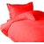 Classic Hotel Quality 1Pc Duvet Cover 2200 Thread Count Twin 100 Microfiber Polyester Red Solid By Hothaat