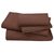Super Soft And Elegant 4Pc Sheet Set 800 Thread Count Split Cal-King 100 Pima Cotton Chocolate Solid By Hothaat