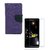 YGS Diary Wallet Case Cover  For Lenovo Vibe K5 Plus -Purple With Tempered Glass