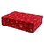 Mattress Box ThreeFold 3-inch Single Size Foam Mattress (Red, 75x36x3)