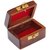 Craft Art India Brown Wooden  Decorative Jewelery / Jewellery Box With Designing
