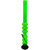 Moksha 24 Inch Tall Transparent Green 6 bulb Acrylic Bong. Tube Diameter 4cm