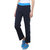 Vimal-Jonney Navy Blue Cotton Blend Trackpant For Women (F3NAVY01)