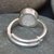 Beautiful 7.25 Ratti Natural Pearl Adjustable Sterling Silver Ring For Men  Women HR347
