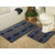 Status PVC Large Bath Mat Bath Floor Mat (Blue)