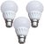 Victor Led 5W Moon Led Bulb Base B22 With Warranty ( Pack Of 3)