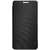 TBZ Flip Cover Case for Micromax Canvas Spark 2 Plus Q350 -Black