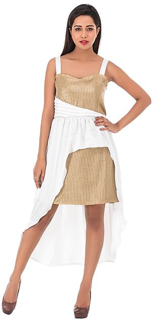 shopclues party wear gown