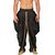 Pariwar Mens Black Silk redymade Rajesthani style  Dhoti with Shimmer Pipein