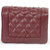 Aliado Synthetic Leather Button Quilted Maroon Sling Bag- P1CV76