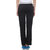 Vimal-Jonney Black Cotton Blend Trackpant For Women (F3BLACK01)