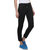Vimal-Jonney Black Cotton Blend Trackpant For Women (F4BLACK01)