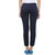 Vimal-Jonney Navy Blue Cotton Blend Trackpant For Women (F4NAVY01)