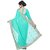N.K.Fashions Embriodered, Plain, Embellished Fashion Georgette Sari