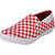 Fausto MenS Red,White Casual Loafers (FST 1035 RED WHITE)