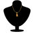 Mahi Gold Plated Gold Alloy  Brass  Copper Pendant With Chain Only for Women