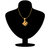 Mahi Exa Collection Om Shiva Gold Plated Religious God Pendant with Chain for Men  Women PS6012009G