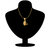 Mahi Gold Plated Gold Alloy & Brass & Copper Pendant With Chain Only for Women