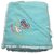 Garg Antipilling Double Layer Hooded Blue Baby Blanket - Assorted Hood Design
