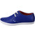Fausto MenS Blue Sneakers Lace-Up Shoes (FST K6027 BLUE)
