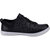 Fausto MenS Black Sneakers Lace-Up Shoes (FST K6050 BLACK)