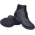 Fausto MenS Black Casual Lace-Up Shoes (FST FBT7008 BLACK)