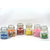 AuraDecor Set of 5 Highly Scented 2.65 Oz wax each, Jar Candle