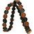 Sakhi Styles Genuine Leather Bracelet for mens with rivets, adjustable  .