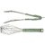 Grind sapphire steel and plastic Tongs set of-2