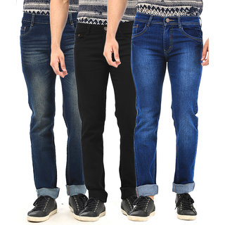Buy AVE Fashion Wear Mens Jeans Combo Of 3 Denim Jeans Online @ ₹1899 ...