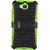 Heartly Flip Kick Stand Spider Hard Dual Rugged Shock Proof Tough Hybrid Armor Bumper Back Case Cover For Huawei Honor H