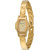 Evelyn Stainless Steel Gold Plated Wrist Watch for Women-EVE-403