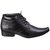 Kraasa MenS Black Formal Shoes (Formal781-Black)