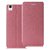 Heartly Premium Luxury PU Leather Flip Stand Back Case Cover For Oppo R9 Plus - Cute Pink