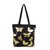 Vivinkaa Black Butterfly Printed Tote