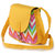 Vivinkaa Yellow Ochre Canvas Sling Bag for Women 