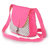 Vivinkaa Pink Printed Handbag