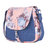 Vivinkaa Pink Floral Canvas Sling Bag for Women 