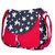 Vivinkaa Red Star Printed Handbag
