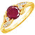Virtuous Ruby Diamond Ring